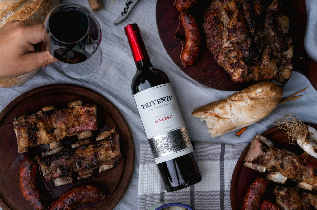 Malbec y asado, la inmejorable dupla para disfrutar de una tarde con amigos