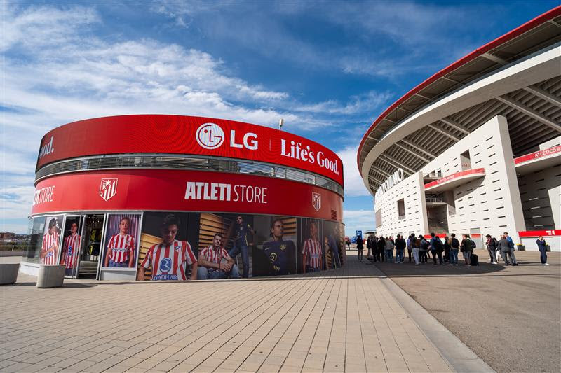 LG revoluciona la experiencia en estadios con una monumental pantalla LED Sky Ribbon en el icónico estadio del Atlético de Madrid