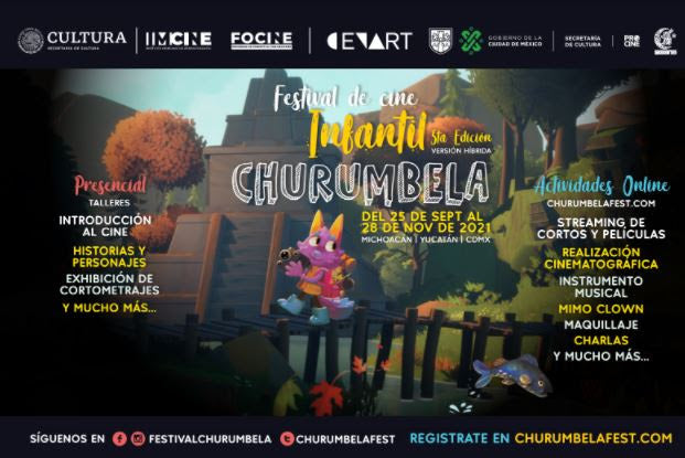 La quinta edición del Festival de Cine Infantil Churumbela