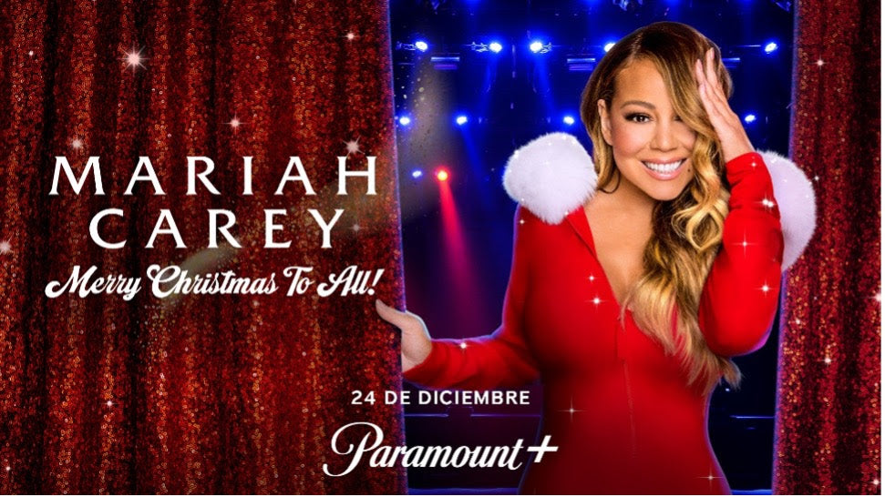 "MARIAH CAREY: ¡MERRY CHRISTMAS TO ALL!" CONCIERTO ESPECIAL ESTARÁ DISPONIBLE EL 24 DE DICIEMBRE EN PARAMOUNT+