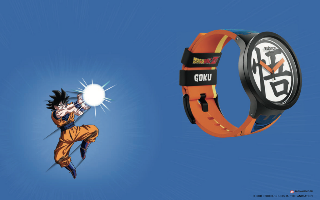 La fuerza y energía de los Guerreros Z se plasma en la nueva colección SWATCH X DRAGON BALL Z