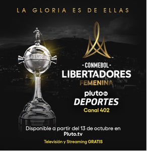 PLUTO TV PRESENTA EL CRONOGRAMA DE PARTIDOS PARA VER GRATIS LA CONMEBOL LIBERTADORES FEMENINA