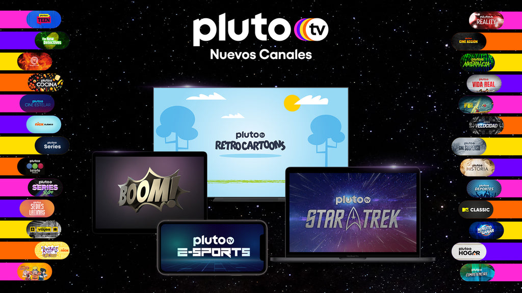 AGOSTO EN PLUTO TV: NUEVOS CONTENIDOS GRATUITOS EN LATINOAMÉRICA