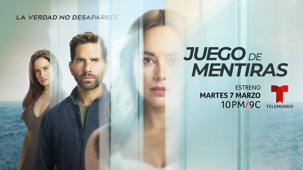 Arap Bethke estrena 'Juego de Mentiras', la nueva serie de Telemundo