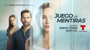 Arap Bethke estrena 'Juego de Mentiras', la nueva serie de Telemundo