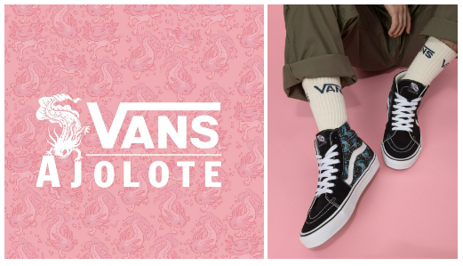 Descubre la nueva colección de Vans inspirada en el legendario ajolote mexicano