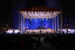 REÚNEN COROS Y ORQUESTA MONUMENTAL DE PILARES Y FAROS A 12 MIL PERSONAS EN EL ZÓCALO CAPITALINO