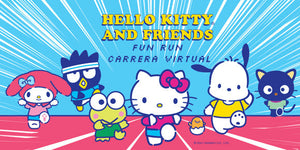 ¡La Hello Kitty & Friends Virtual Fun Run 2021 está de regreso!