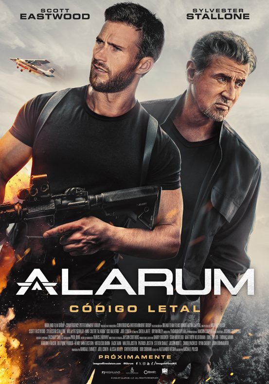 SYLVESTER STALLONE Y SCOTT EASTWOOD PROTAGONIZAN "ALARUM"