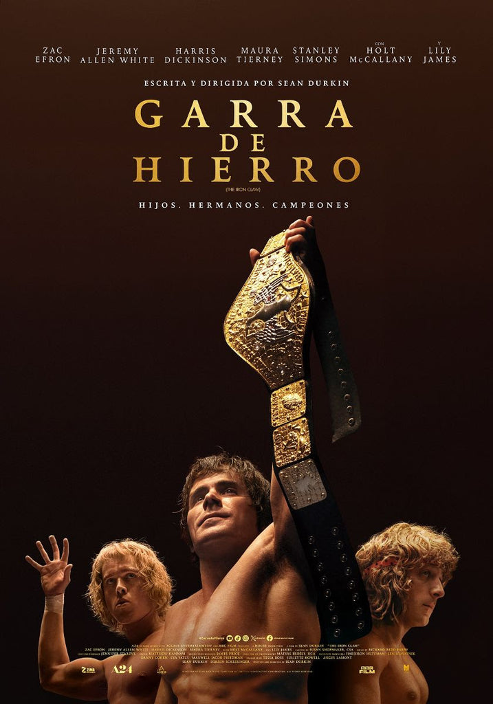 Zac Efron regresa con Garra de Hierro, el drama biográfico de los hermanos Von Erich