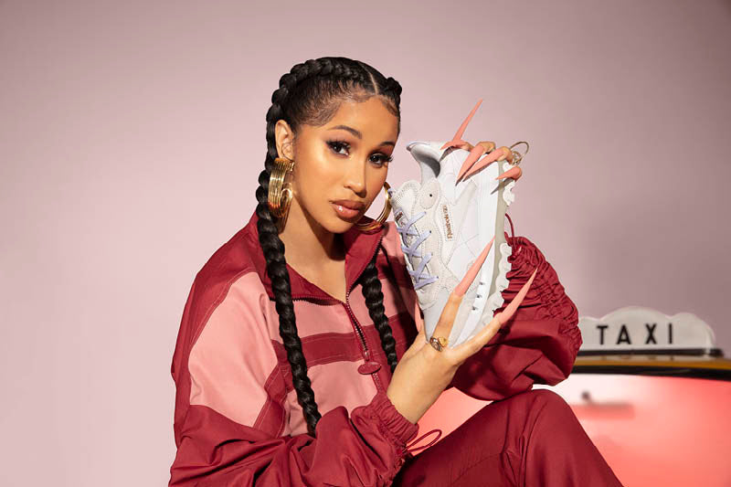 Cardi B x Reebok presentan los nuevos  Classic Leather Cardi