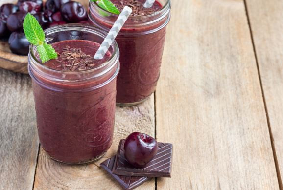 Smoothie de cocoa y cereza: el desayuno de verano que amarás
