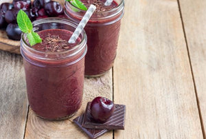 Smoothie de cocoa y cereza: el desayuno de verano que amarás
