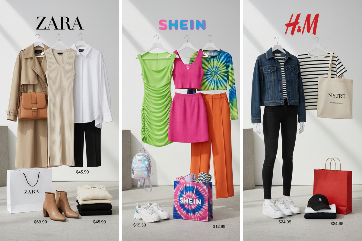Zara vs Shein vs H&M: ¿Dónde comprar ropa buena y barata? – iWay Magazine